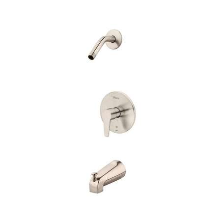 Pfister Tub and Shower Trim, Brushed Nickel, Wall R89-070K